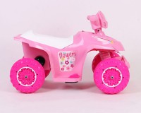 Дитячий квадроцикл Loko Toys Flowers, рожевий