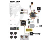 Полетный стек Diatone Mamba Stack F405 MK2 V2 + F65 BLS