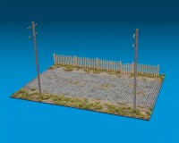 Сборная модель MiniArt Диорама Фрагмент деревенской дороги 1:35 (MA36042)