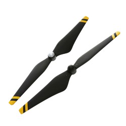 Карбонові пропелери DJI 9450 (чорний, жовті смужки)