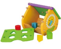 Іграшка-конструктор Viga Toys "Веселий будиночок" (59485)