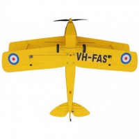 Керований по радіо літак Dynam De Havilland Tiger Moth Brushless 1270 мм 2.4GHz RTF
