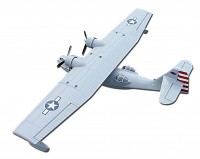 Самолет-амфибия Dynam PBY Catalina Brushless 1470 мм 2.4GHz PNP (GR) (DY8943-Grey PNP)