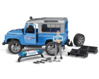 Модель автомобіля Bruder Land Rover Defender 1:16 (поліція)