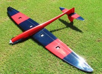 Планер RCRCM Electric Sunbird 1520мм красный ARF (full carbon)