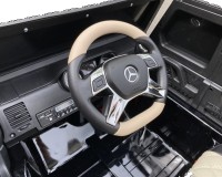 Двомісний дитячий електромобіль Kidsauto Mercedes-Benz Maybach G650 AMG Чорний лак