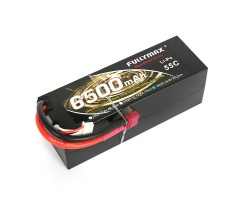 Аккумулятор Fullymax 14.8V 6500mAh Li-Po 4S2P 55C, T-plug HardCase