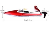 Катер Fei Lun Racing Boat FT007 0,35 2.4ГГц колекторний RTR