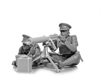 Сборные фигурки ICM Расчет британского пулемета Vickers, IМВ 1:35 (ICM35713)
