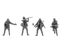 Збірні фігурки ICM Німецькі штурмові частини, 1917-1918 рр. 1:35 (ICM35291)