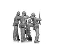 Сборные фигурки ICM Пехота Союза, Гражданская война в США 1:35 (ICM35020)