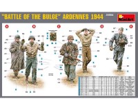 Сборные фигурки MiniArt Операция Battle of the Bulge, Арденны 1944 1:35 (MA35084)