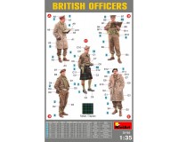 Сборные фигурки MiniArt Британские офицеры 1:35 (MA35165)