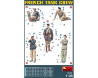 Збірні фігурки MiniArt Французький танковий екіпаж 1:35 (MA35105)