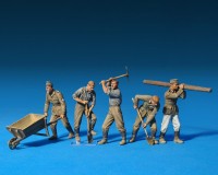 Сборные фигурки MiniArt Немецкие солдаты за работой 1:35 (MA35065)