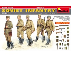 Сборные фигурки MiniArt Советская пехота, специальное издание 1:35 (MA35108)