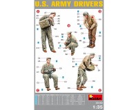 Збірні фігурки MiniArt Водії армії США 1:35 (MA35180)