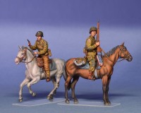 Збірні фігурки MiniArt Aмеріканскіе вершники Нормандія 1944 р 1:35 (MA35151)