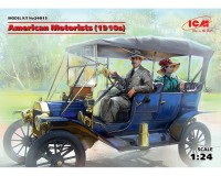 Сборные фигурки ICM Американские автолюбители, 1910-е гг. 1:24 (ICM24013)