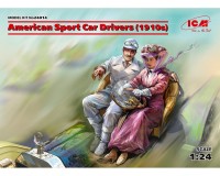 Сборные фигурки ICM Американские автоспортсмены, 1910-е гг. 1:24 (ICM24014)