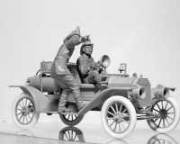 Збірні фігурки ICM Екіпаж американської пожежної машини, 1910-і рр. 1:24 (ICM24006)