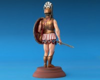 Сборная модель MiniArt фигурки спартанского гоплита V века до н. э. 1:16 (MA16012)