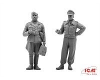 Збірні фігурки ICM Німецький наземний персонал Люфтваффе, 1939-1945 рр. 1:48 (ICM48085)