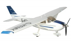 Радиоуправляемый самолёт FMS Cessna 182-AT 1400 мм 2.4GHz RTF Blue New Version