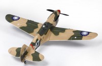 Літак FMS Mini Curtiss P-40 Warhawk 3X 2.4GHz RTF c 3-х осьовим гіроскопом (800mm) (FMS014-3X)
