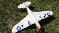 Самолет FMS Mini Curtiss P-40 Warhawk 3X 2.4GHz RTF c 3-х осевым гироскопом (800mm) (FMS014-3X)