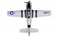 Самолет FMS Mini North American T-28 Trojan 3X 2.4GHz RTF Grey c 3-х осевым гироскопом (750mm) (FMS032-3X Grey)