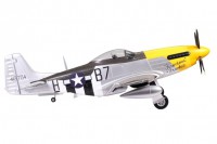 Самолет FMS North American P-51D Mustang PNP Yellow (1700mm) (FMS041 Yellow)