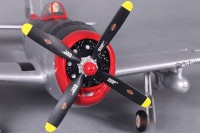 Самолет FMS Mini Republic P-47 Thunderbolt Balls out 750 мм 3X 2.4GHz RTF c 3-х осевым гироскопом (FMS027-3X Balls out)