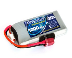Fullymax 11,1V 1000mAh Li-Po 3S 20C T-plug батарея