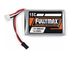 Акумулятор Fullymax 7.4V 2000mAh Li-Po RX 2S 20C JR