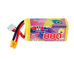 Акумулятор GNB 11.4V 880mah 160C Li-Po 3S1P HV XT30