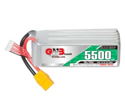 Аккумулятор GNB 22.2V 5500mah 70C Li-Po 6S1P XT90