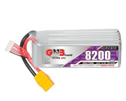 Акумулятор GNB 22.8V 8200mah 65C 6S1P HV XT90H