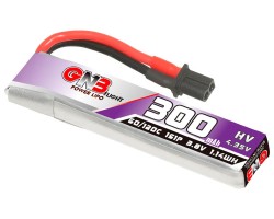 Аккумулятор GNB 3.8V 300mah 60C Li-Po 1S1P HV A30 (Cabled)