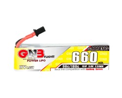 Аккумулятор GNB 3.8V 660mah 90C Li-Po 1S1P HV A30 (Cabled)