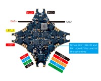 Польотний контролер Happymodel SuperX HD ELRS AIO flihgt controller 12A esc 1-2s for Digital HD whoop