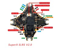 Полетный контроллер Happymodel SuperX V2.0 ELRS 5in1 AIO Flight controller