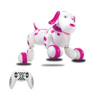 Робот-собака HappyCow Smart Dog (розовый)