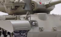 Радиоуправляемый танк Heng Long LEOPARD SNOW 1/16 с пневмопушкой и дымом (3838-1)