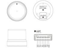 Датчик GPS Holybro H-RTK ZED-F9P Ultralight