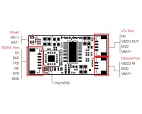 Плата виводу даних на екран Holybro Micro OSD V2