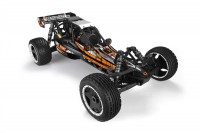 Автомобиль HPI Baja 5B 2WD 1:5 багги 2.4 Ghz бензин черно-оранжевый, RTR