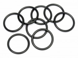Уплотнительное резиновое кольцо P20 (20х2.5мм/черный/ 8шт) (HPI Racing, HPI75072)