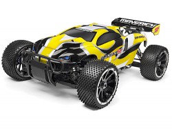 Автомобіль HPI Maverick Blackout ST 4WD 1: 5 GP Monster GAS (жовта версія RTR)