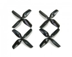Пропеллер HQProp 1.6x1.6x4 Micro Whoop Prop (2CW+2CCW) ABS 1,5mm (Black)
